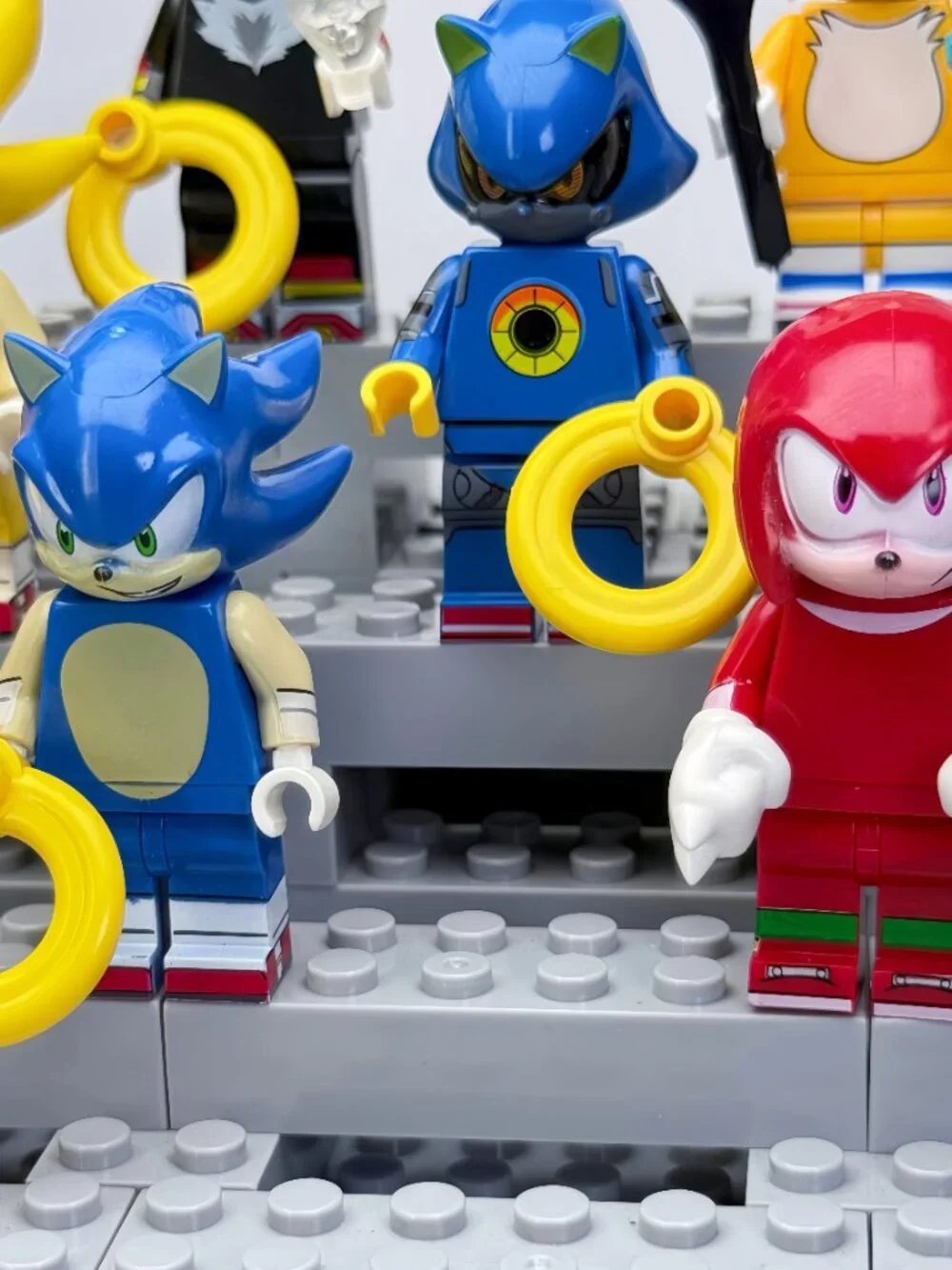 Sonic The Hedgehog Custom Minifigures Lot of 8
